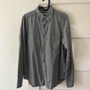 Comme des Garçons Black Gingham Check Shirt